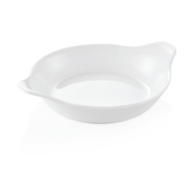 Plat à œufs en porcelaine - Ø 21 cm (lot de 4)