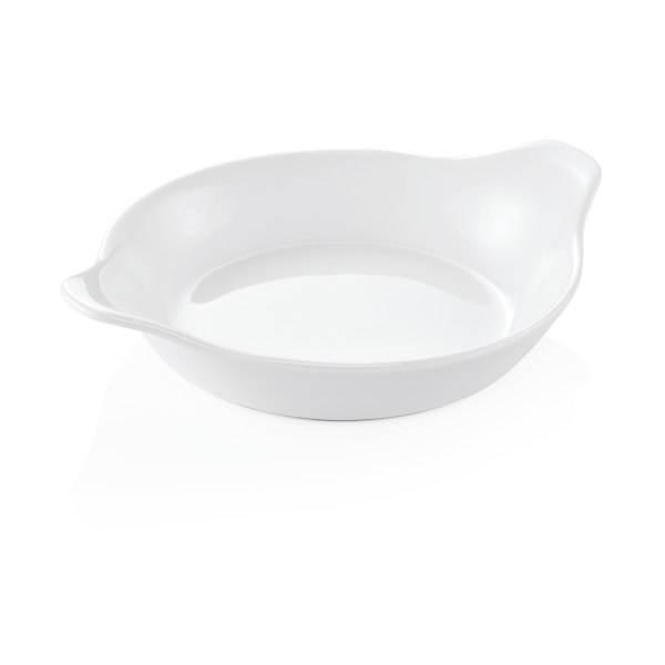Plat à œufs en porcelaine - Ø 21 cm (lot de 4)