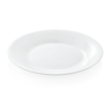 Assiette plate en verre trempé - Ø 17,5 cm (lot de 6)