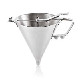 Piston acier chrome-nickel Ø 19,5 cm – 3 douilles Ø 4 / 5 / 6 mm
