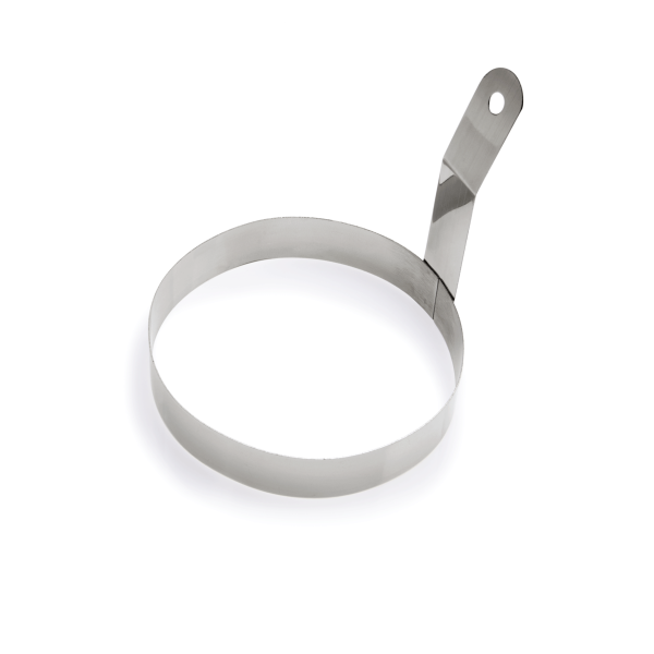Cercle de cuisson en CrNi - Ø 10 cm - Avec poignée (lot de 4)
