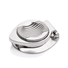 Coupe-œufs inox et aluminium - Ø 12 cm