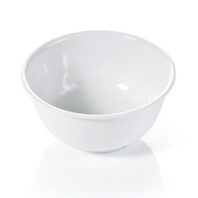 Saladier mélamine blanche 1,3 L - Ø 18 cm (lot de 4)