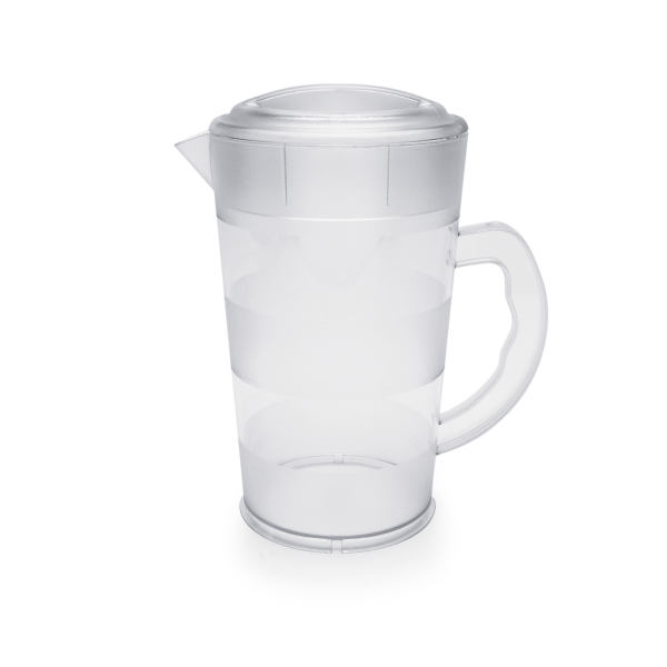 Pichet en polycarbonate avec couvercle - 1,9 L