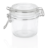 Bocal hermétique 200 ml en verre avec couvercle