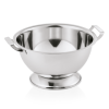 Soupière sur pied inox chromé - Ø 25 cm - 3 L