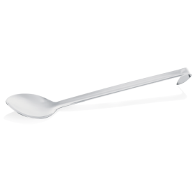 Cuillère à arroser acier chrome-nickel 36 cm (lot de 4)