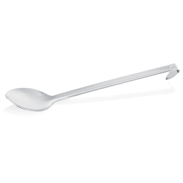 Cuillère à arroser acier chrome-nickel 36 cm (lot de 4)