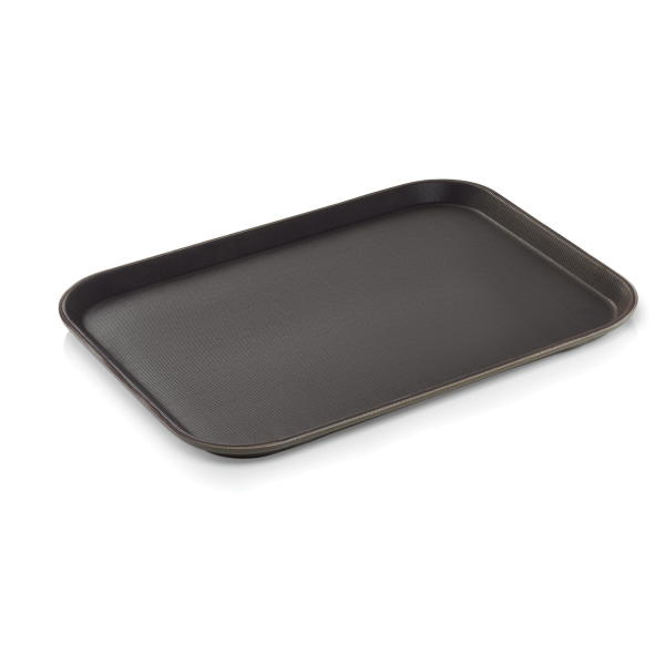 Plateau en polypropylène surface antidérapante – 46 x 35,5 cm