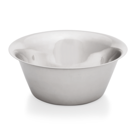 Bassine conique acier chrome-nickel Ø 20 cm – Contenance 1,3 L