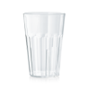 Verre en polycarbonate cannelé - 220 ml (lot de 6)
