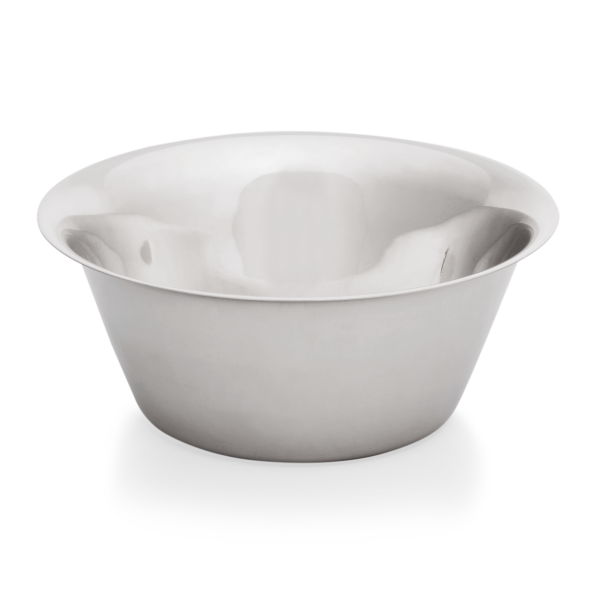 Bassine conique acier chrome-nickel Ø 32 cm – Contenance 5,5 L