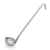 Louche acier chrome-nickel Ø 8 cm – Contenance 125 ml – Manche long
