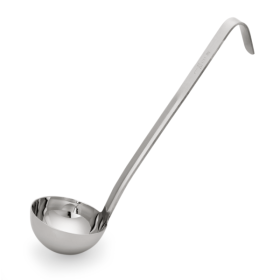 Louche inox chromé manche court - Ø 6,5 cm - 70 ml
