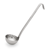 Louche acier chrome-nickel Ø 7 cm – Contenance 90 ml – Manche court