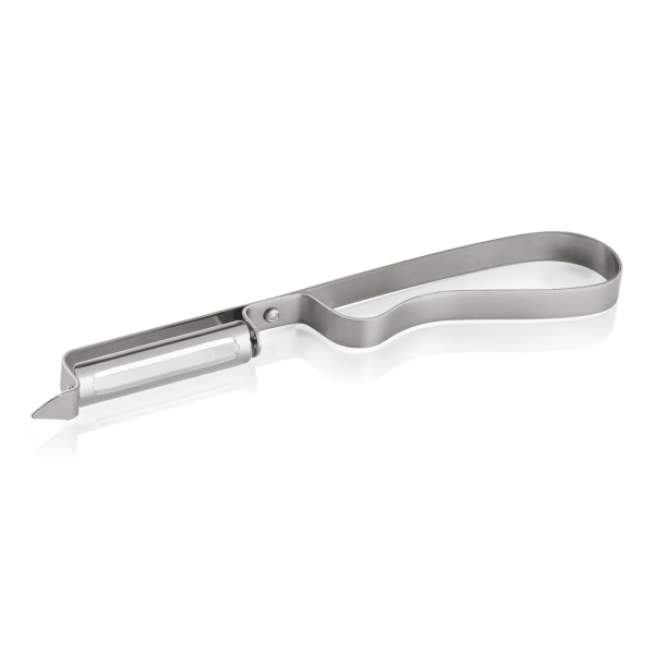 Éplucheur castor acier chromé 17 cm (lot de 2)
