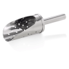 Pelle à glace perforée inox chromé - 18 cm