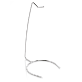 Support inox chromé pour brochettes
