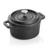 Cocotte fonte noire Ø 10 cm