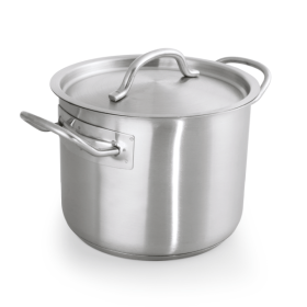 Faitout chrome-nickel avec couvercle Ø 20 cm – Contenance 4,8 L