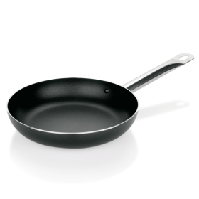 Poêle aluminium antiadhésive Ø 28 cm – Manche inox riveté