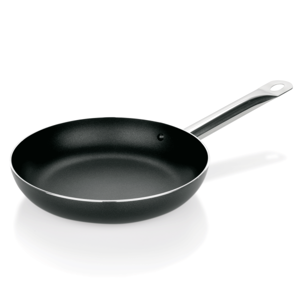 Poêle aluminium antiadhésive Ø 24 cm – Manche inox riveté