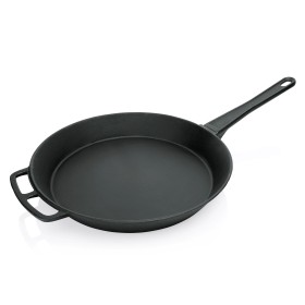Poêle fonte Ø 65 cm – Avec manche amovible et poignée moulée