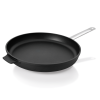 Poêle aluminium antiadhésive Ø 40 cm – Manche inox et anse latérale