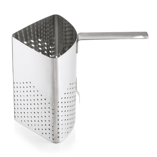 Panier à pâtes 1/4 inox pour marmites de Ø 36 cm - Hauteur 23 cm