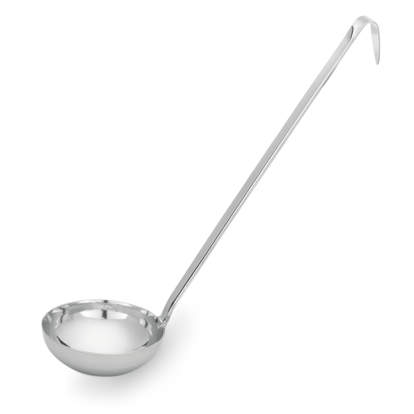 Louche de service acier chrome-nickel Ø 12 cm – Contenance 330 ml (lot de 4)