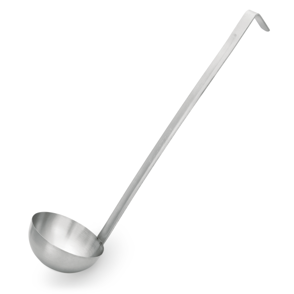 Louche acier chrome-nickel Ø 7 cm – Contenance 120 ml (lot de 4)