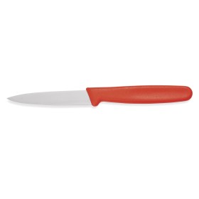 Couteau d’office HACCP inox lame 8 cm – Manche rouge
