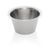 Moule en acier chrome-nickel à dariole - 70 ml (lot de 12)