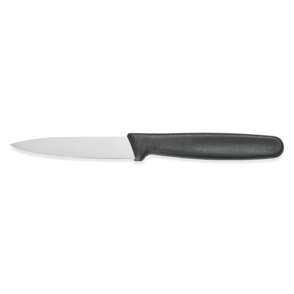 Couteau d’office HACCP inox lame 8 cm – Manche noir