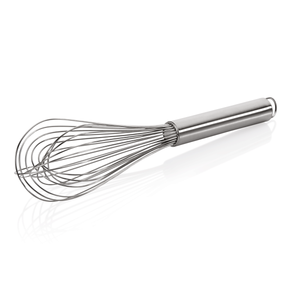 Fouet 12 fils inox chromé - 40 cm