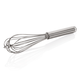 Fouet 8 fils inox chromé - 60 cm