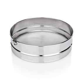 Tamis à farine inox chromé - Ø 40 cm - Hauteur 7,5 cm