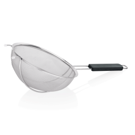 Passoire inox chromé renforcée manche plastique - Ø 30 cm