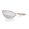 Passoire en acier chrome-nickel - Manche en bois - Ø 20 cm