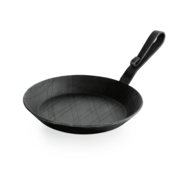Poêle à frire en fer Ø 24 cm – Manche courbé
