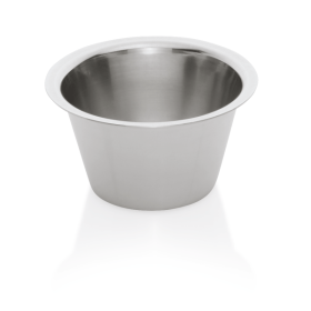 Moule en acier chrome-nickel à dariole - 200 ml (lot de 12)