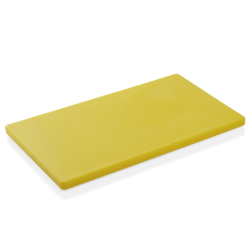 Planche à découper HACCP jaune - 50 × 30 × 2 cm
