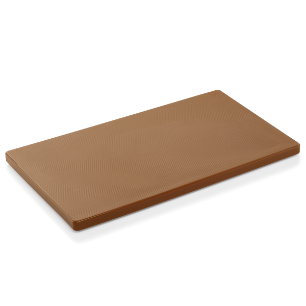 Planche à découper HACCP marron - 50 × 30 × 2 cm