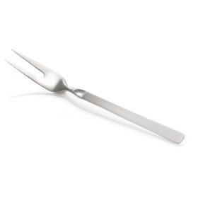 Fourchette de service inox chromé - 18 cm