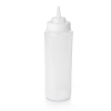 Bouteille à sauce - PE transparent - 950 ml (lot de 6)