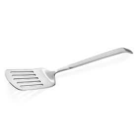 Spatule de cuisson ajourée acier chrome-nickel 31 cm