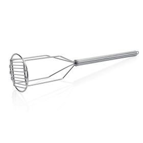 Presse-purée inox chromé - 62 cm
