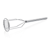 Presse-purée inox chromé - 62 cm