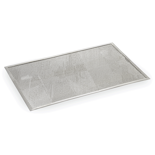 Grille rectangulaire à pizza en aluminium - 60 x 40 cm