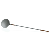 Longue pelle à pizza ronde aluminium et manche bois - 200 cm - Ø 40 cm